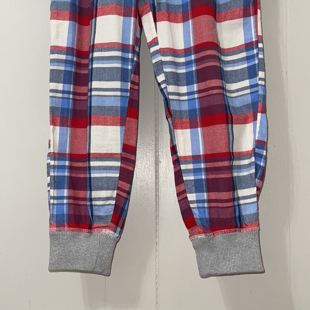 Aerie Jogger Plaid Flannel Pajama Pants - Picture 8 of 11